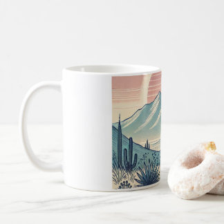 Canvas with landscape image coffee mug
