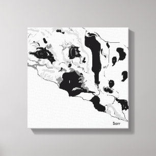 Canvas wrap Print/ Dalmatian Print