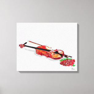 Canvas Wrap / Soft Music Print