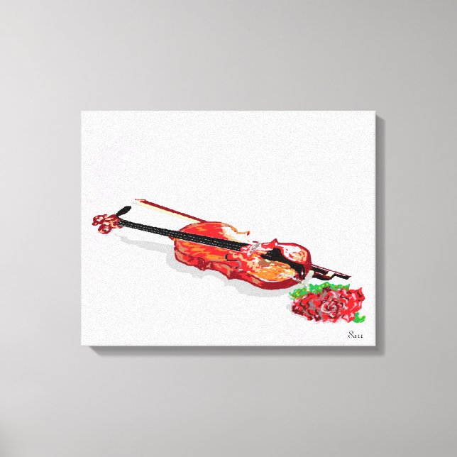 Canvas Wrap / Soft Music Print (Front)