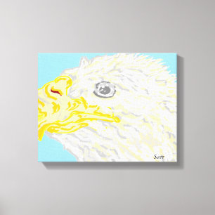 Canvas Wrap The Eagle Print