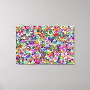Canvas - Wrapped - Paint Splatters One