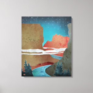Canyon Birds Canvas Print