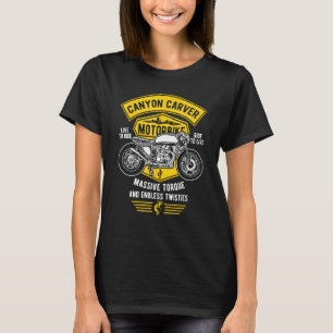 Canyon Carver Vintage Motorcycle Retro 6 T-Shirt