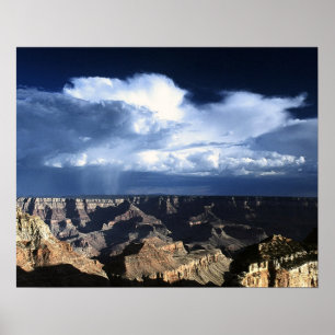 Canyon Cumulonimbus Poster