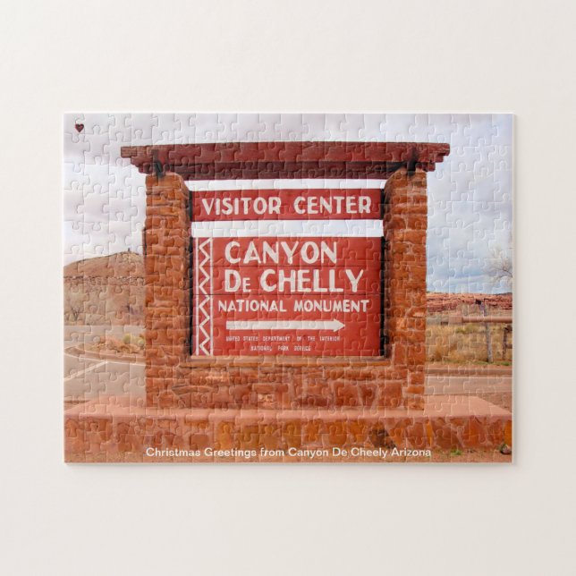 Canyon De Cheely Arizona Jigsaw Puzzle (Horizontal)