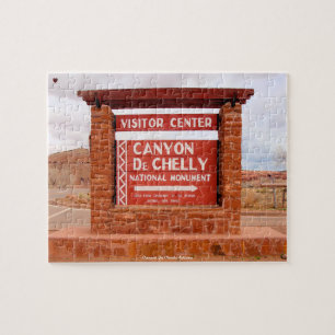 Canyon De Cheely Arizona Jigsaw Puzzle