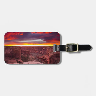 Canyon de Chelly, sunset, Arizona Luggage Tag