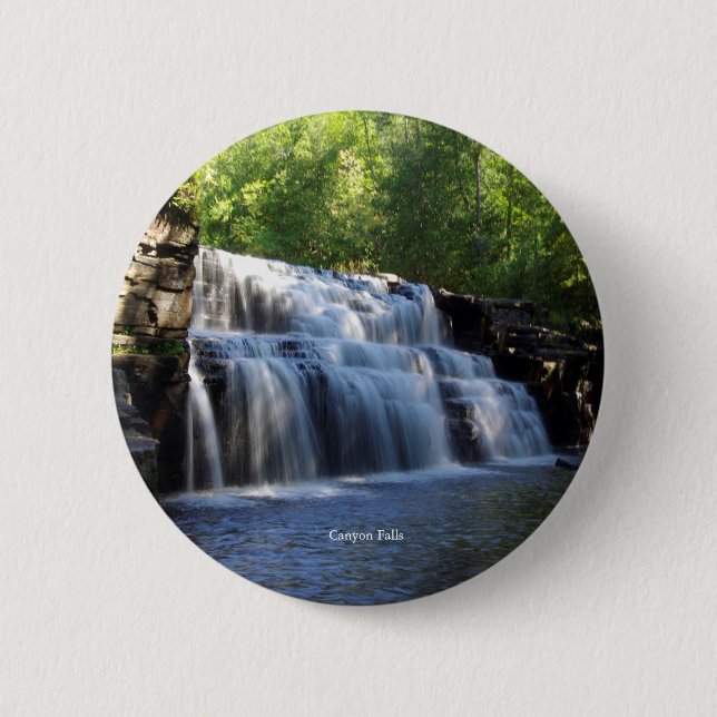 Canyon Falls button (Front)