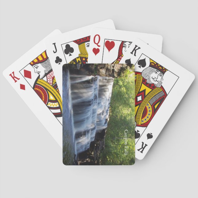 Canyon Falls Playing Cards (Back)