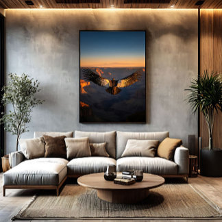 Canyon Guardian Canvas Print