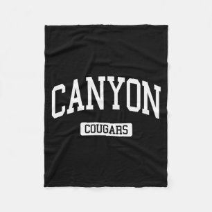 Canyon High School Hs New Braunfels Tx Varsity Srt Fleece Blanket