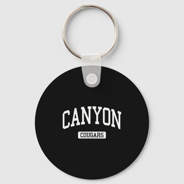 Canyon High School Hs New Braunfels Tx Varsity Srt Key Ring (Front)
