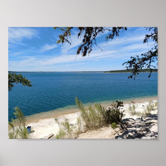 Canyon Lake, Texas USA Poster (Front)