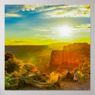 Canyon lands National Park Moab Utah Poster