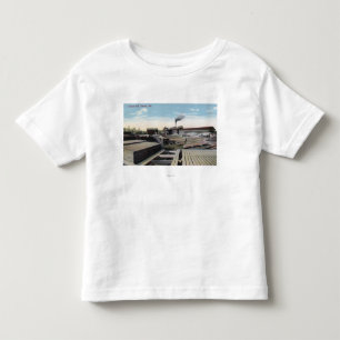 Canyon Lumber Mill Scene Toddler T-Shirt
