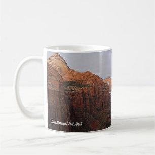 Canyon Overlook Zion National Park, Utah  Coffee Mug
