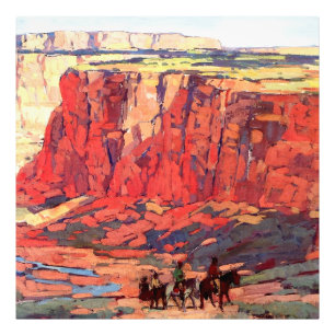 “Canyon Riders” Western art by Edgar Payne Photo Print