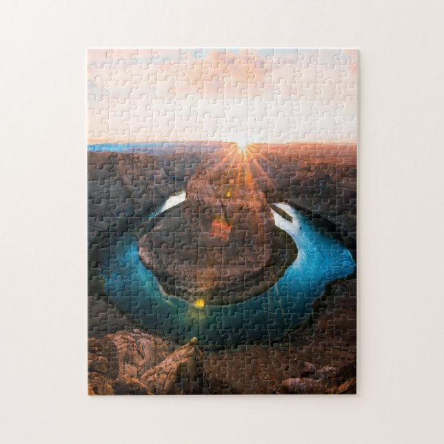 Canyon Scenic Puzzles Mountain Art Complex Jigsaw  (Vertical)