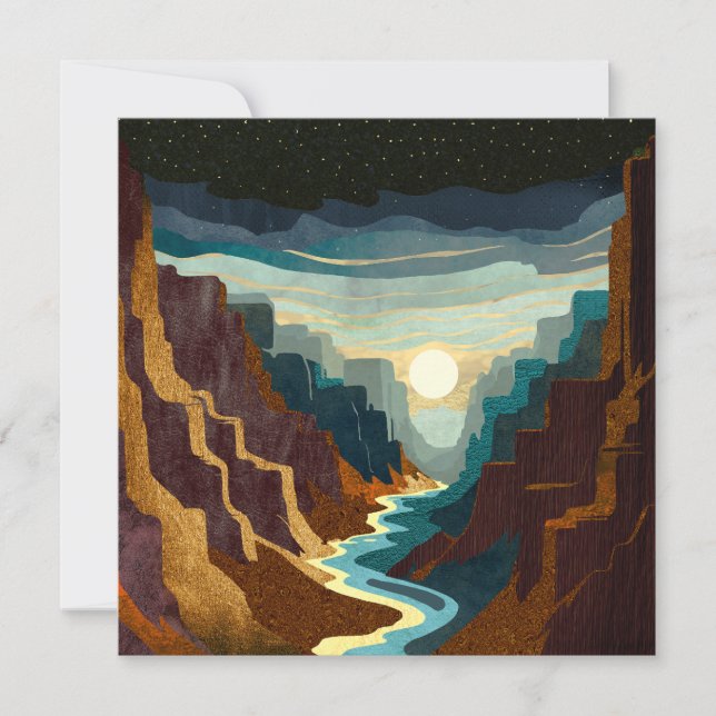 Canyon Sunset Landscape (Front)