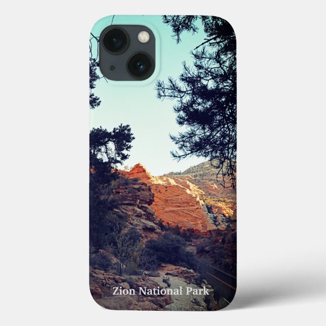 Canyon Trail Zion National Park, Utah Key Ring Case-Mate iPhone Case (Back)