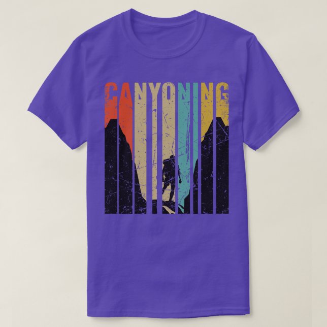 Canyoning Mountaineer Climber Hiker Gift (3)  T-Shirt (Design Front)