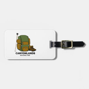 Canyonlands National Park Backpack Luggage Tag
