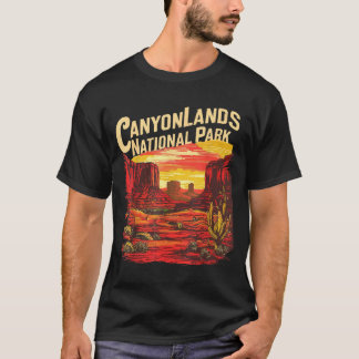 Canyonlands national park hiking souvenir T-Shirt