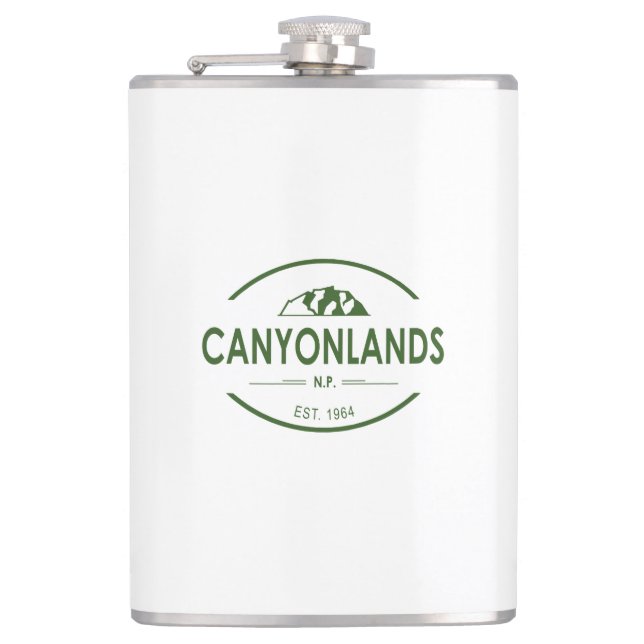 Canyonlands National Park Hip Flask (Front)
