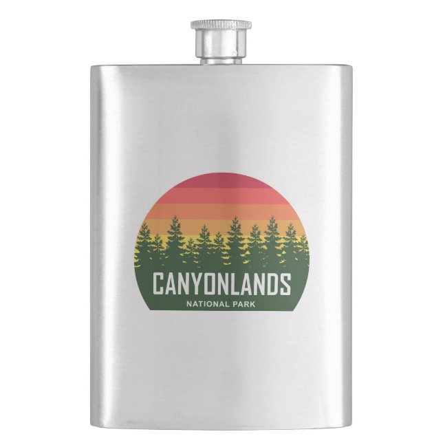 Canyonlands National Park Hip Flask (Front)