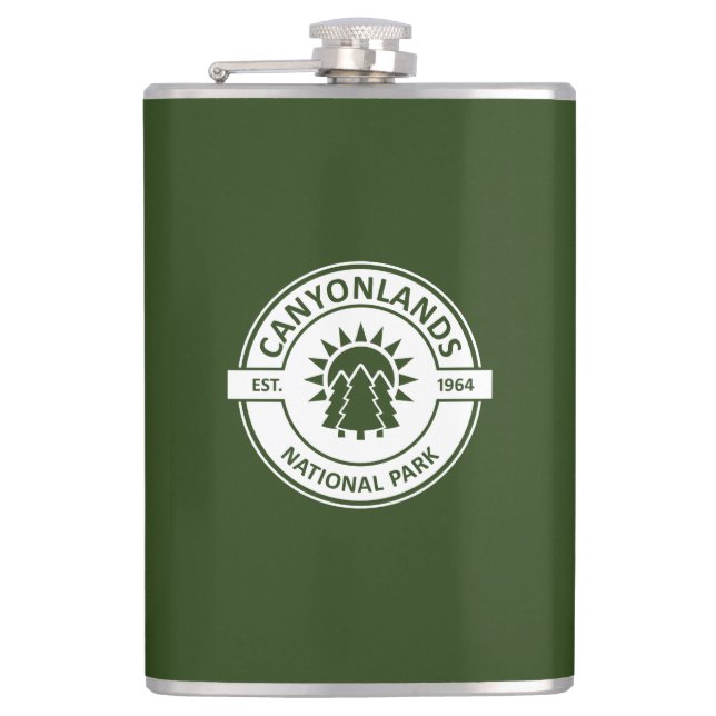 Canyonlands National Park Hip Flask (Front)