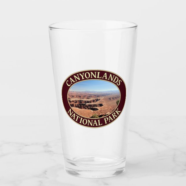 Canyonlands National Park in Moab, Utah Glass (Front)