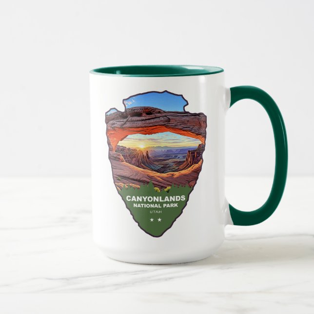 Canyonlands National Park Mesa Arch Arrowhead Mug (Right)