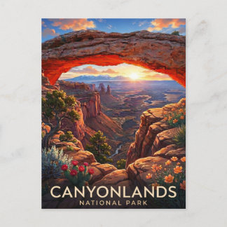 Canyonlands National Park Mesa Arch Postcard