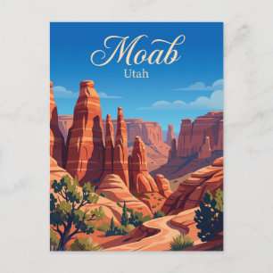 Canyonlands National Park Needles Utah Postcard