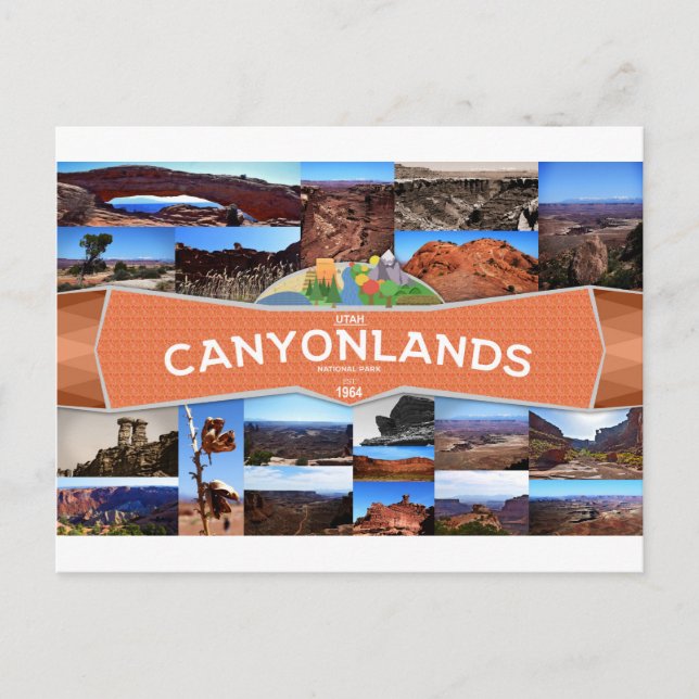 Canyonlands National Park Postcard (Front)
