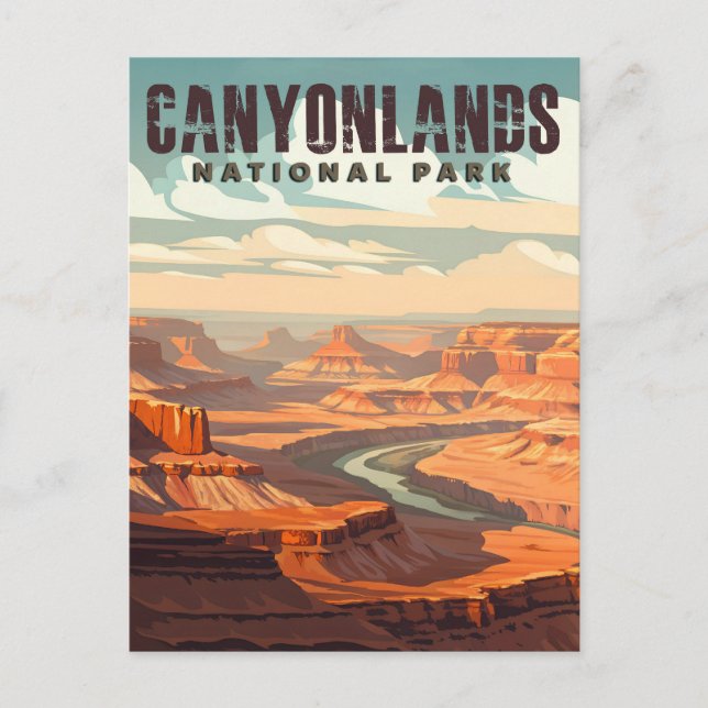 Canyonlands National Park Postcard (Front)