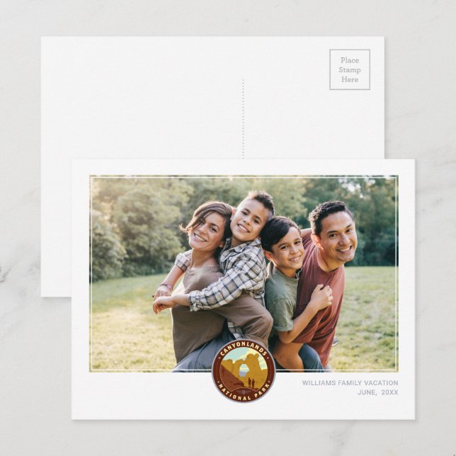 Canyonlands National Park Postcard (Front/Back)