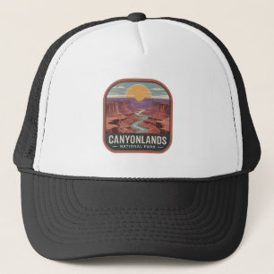 Canyonlands National Park River Badge Trucker Hat