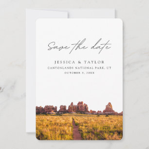 Canyonlands National Park Save the Date Invitation