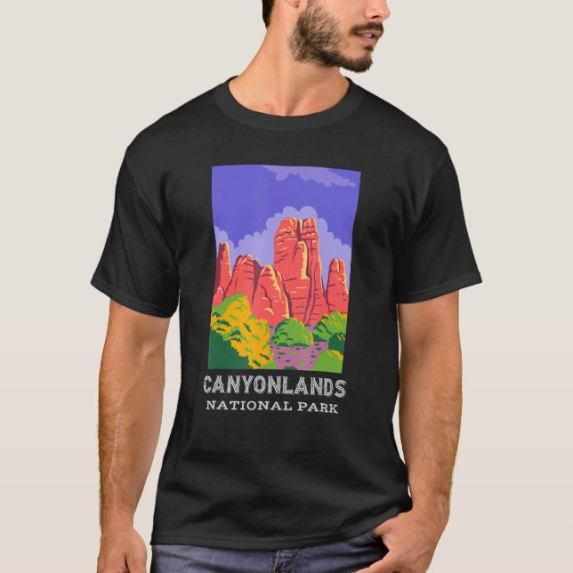 Canyonlands National Park Shirt Utah Camping Hikin (Front)