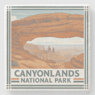 Canyonlands National Park Stone Coaster