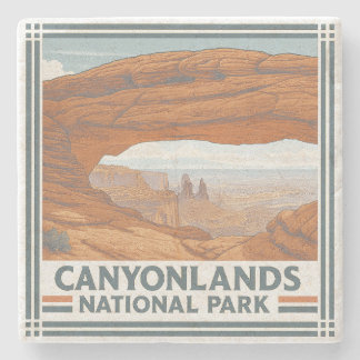 Canyonlands National Park Stone Coaster