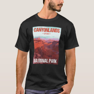Canyonlands National Park Utah Poster Design T-Shirt