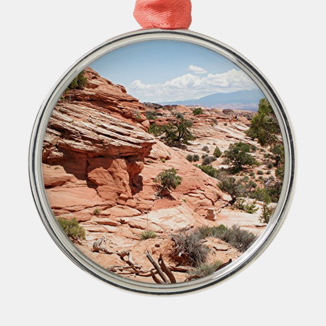 Canyonlands National Park, Utah, USA 1 Metal Tree Decoration (Front)