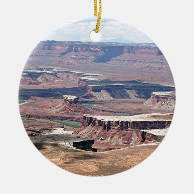 Canyonlands National Park, Utah, USA 8 Ceramic Tree Decoration (Front)