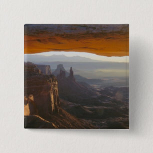CANYONLANDS NATIONAL PARK, UTAH. USA. View 15 Cm Square Badge
