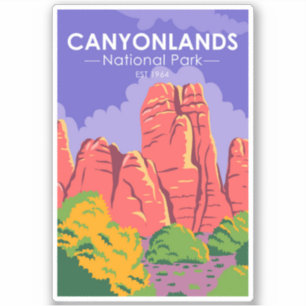 Canyonlands National Park Utah Vintage