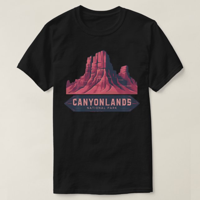 Canyonlands National Park Utah Zion Bryce Canyon A T-Shirt (Design Front)