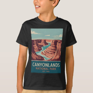 Canyonlands National Park Vintage Camping Hiking M T-Shirt